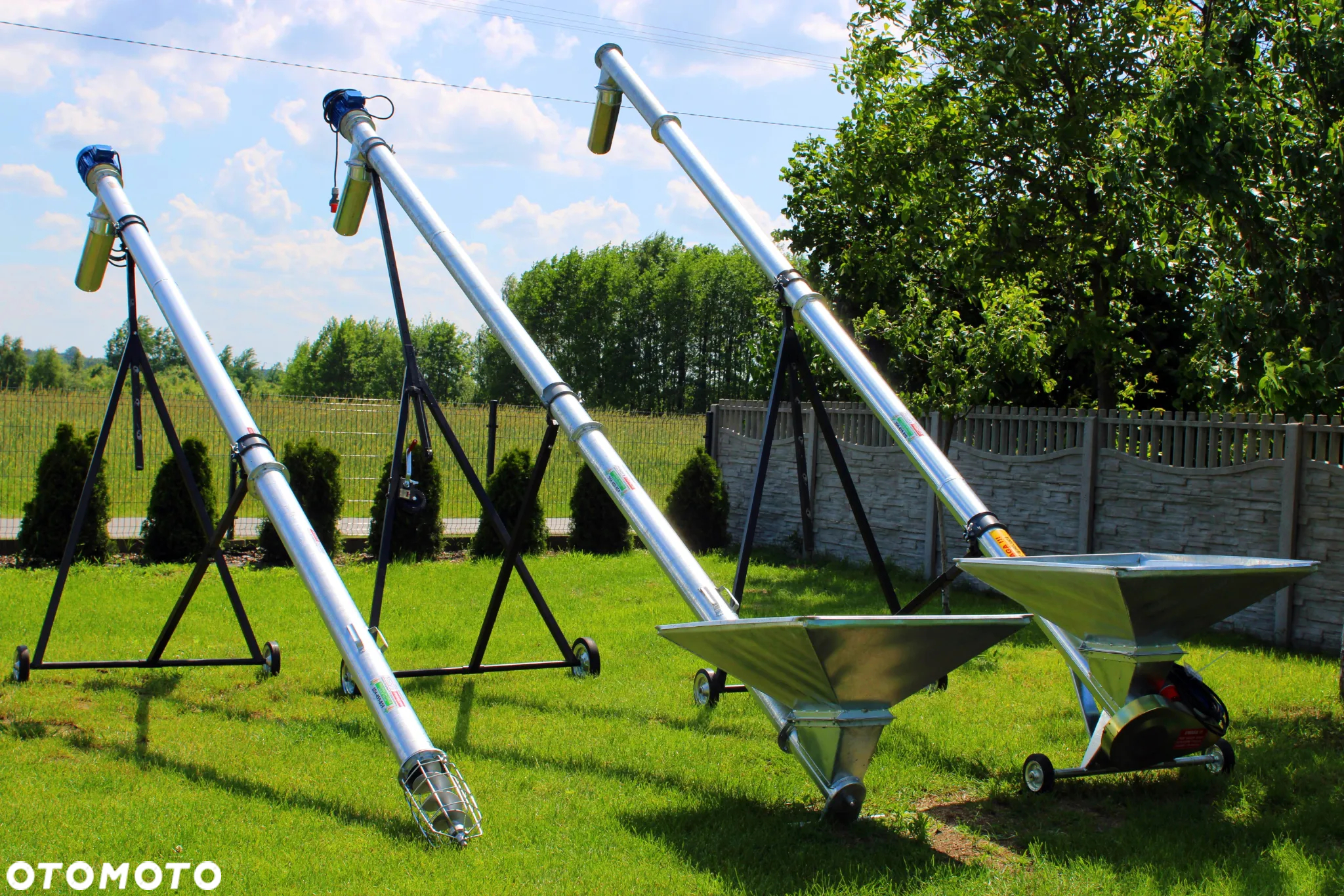 35 TON/h WYDAJNA Żmijka do zboża FI 150 Podajnik ślimakowy Podajnik do zboża KUL-MET - 5