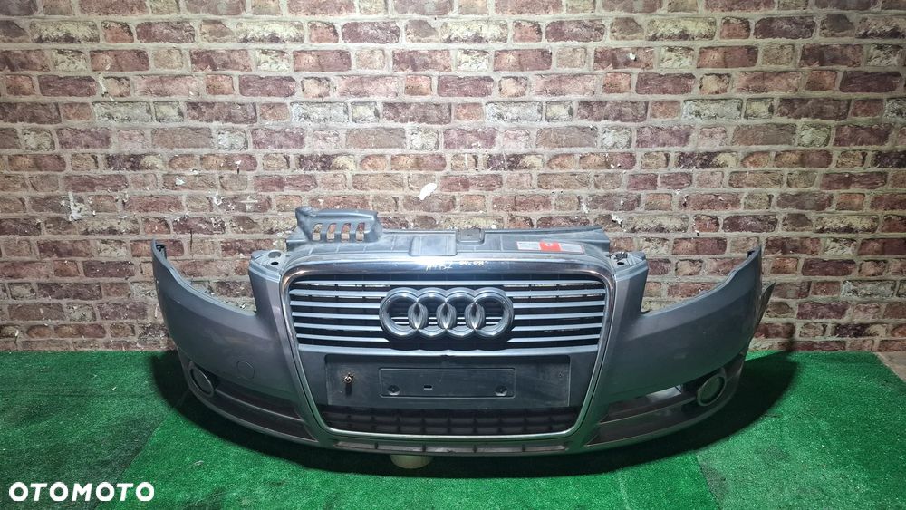 Zderzak przedni Przód KOMPLETNY Audi A4 S4 B7 8E 8H 8E0807437AC - 1