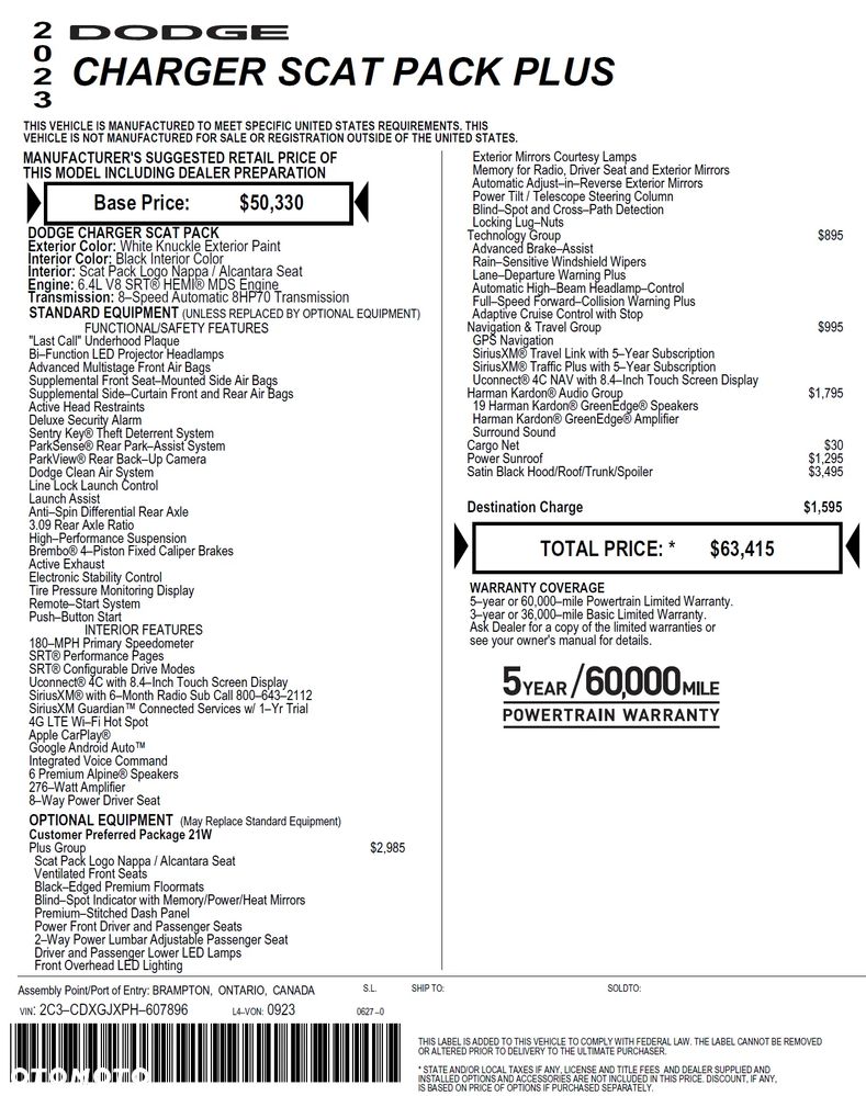 Dodge Charger 6.4 Scat Pack - 19