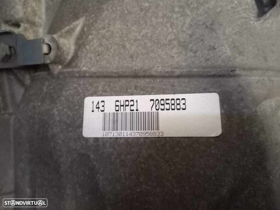 CAIXA VELOCIDADES AUTOMÁTICA BMW ZFS SERIE 3 E93 CABRIO 320i 170CV N43B20A 6HP21 WNM 072WNM 24007576180 7576180 SERIE 3 E90 E91 E92 COUPE SERIE 1 E81 E82 E87 E88 - 8