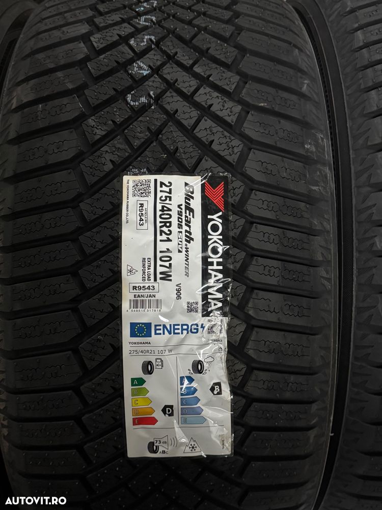 Vând set anvelope 275/40/21-315/35/21 Yokohama de iarnă noi - 2