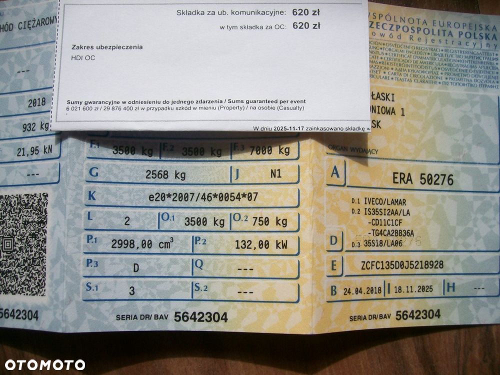 Iveco DAILY,  Kontener, Plandeka, Firanka - 23