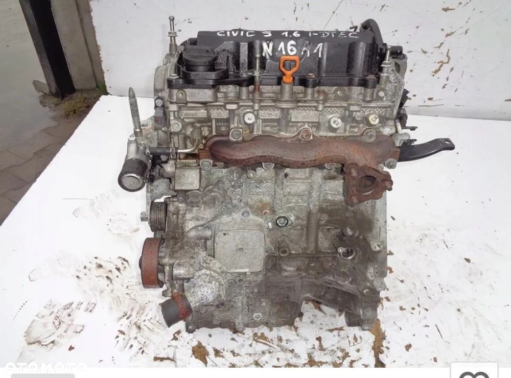SILNIK N16A1 HONDA CIVIC 9 IX 1,6 I-DTEC 98000 KM - 4