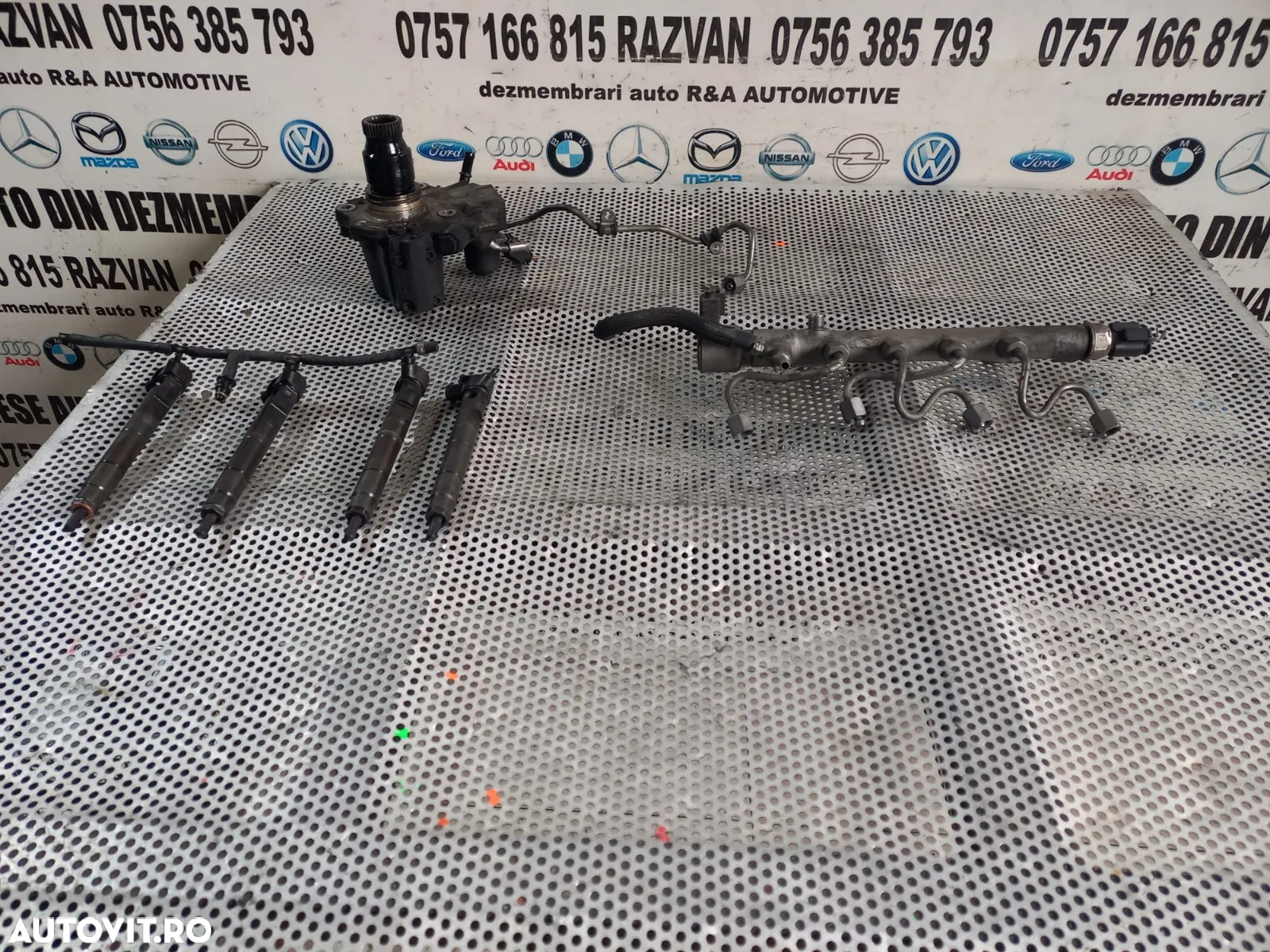Kit Injectie Injectoare Pompa Rampa Mercedes 2.2 Cdi Euro 5 Motor 651 Cod A A A Sprinter C/E Class - 5