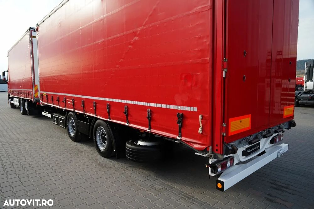 Volvo FH 460 / COMBINAT TANDEM / 120 M3 / TRANSIT / I-SAVE / I-PARK COOL / PUNTE RIDICATĂ ȘI DIRECȚIE / 2021 / - 11