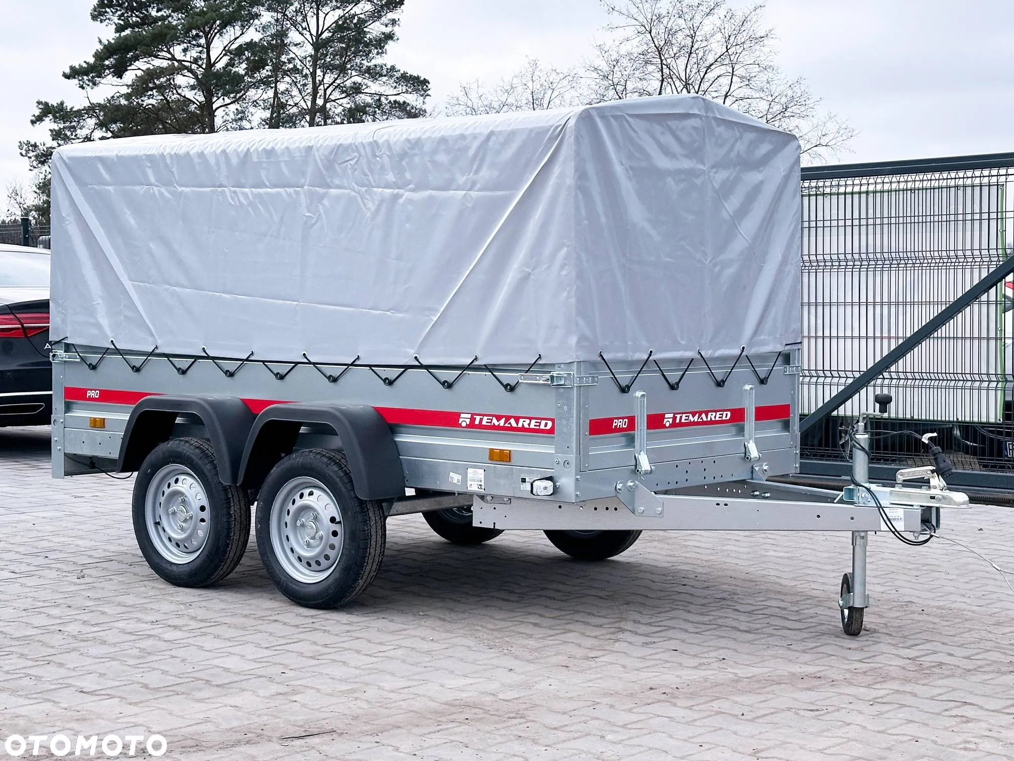 Temared PRO 2612/2 Przyczepka samochodowa 264x126cm dwuosiowa - 5