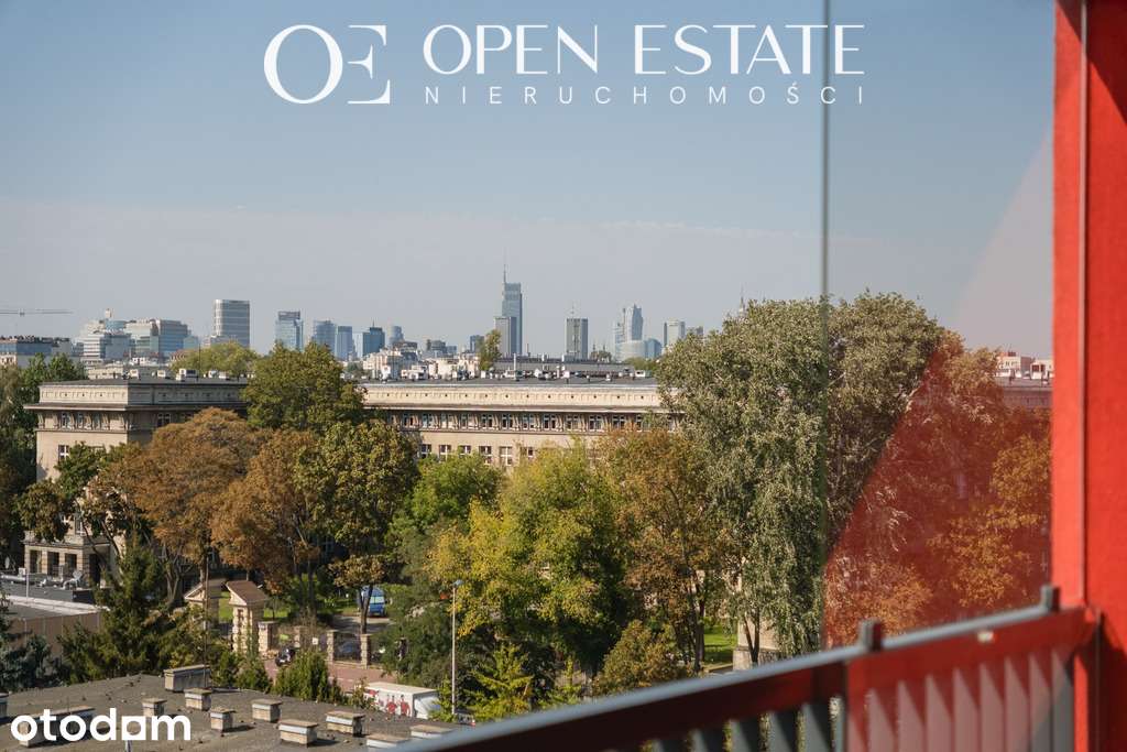 Z widokiem na panoramę miasto | balkon