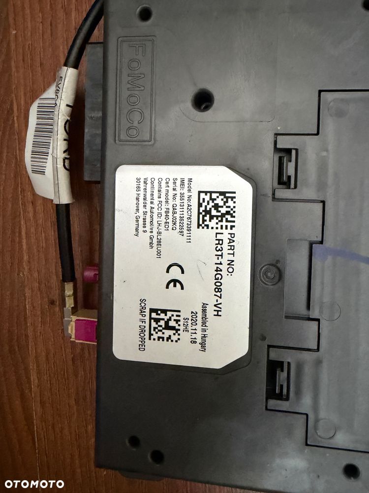 Radio nawigacja TABLET ford transit custom lift - 9