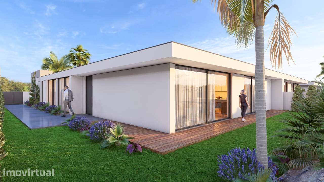 Moradia térrea nova T3 de 4 frentes arquitetura moderna - Grande imagem: 3/12