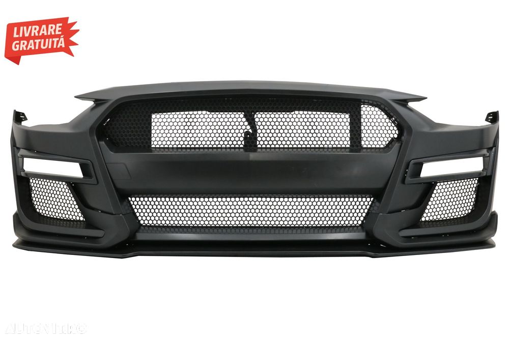 Bara Fata Ford Mustang Mk6 VI Generatia 6 Facelift (2018-2019) GT500 Design- livrare gratuita - 1