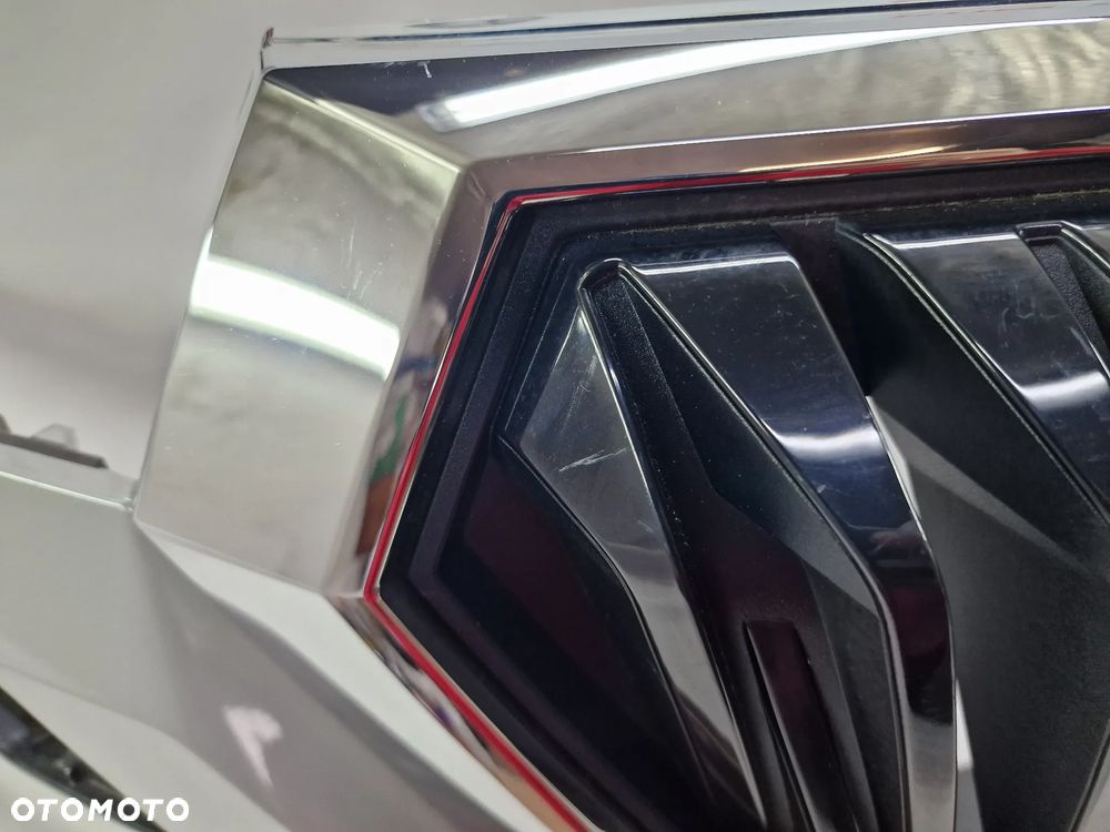 SKODA KAROQ 57A LIFT 21- ZDERZAK PRZEDNI PRZÓD NA SPRYSKI + KRATKI + SPOJLER / DOKŁADKA POD ZDERZAK , NR AUKCJI NZ1354 - 10