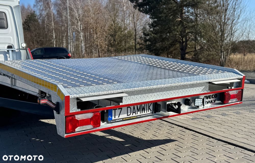 Iveco Daily 2022r ‼️72C18‼️3.0 NOWA Laweta Pomoc Drogowa Zarejestrowany jako Specjalny DMC 7200kg Salon Polska Niski Przebieg Autotransporter Sypialka - 28