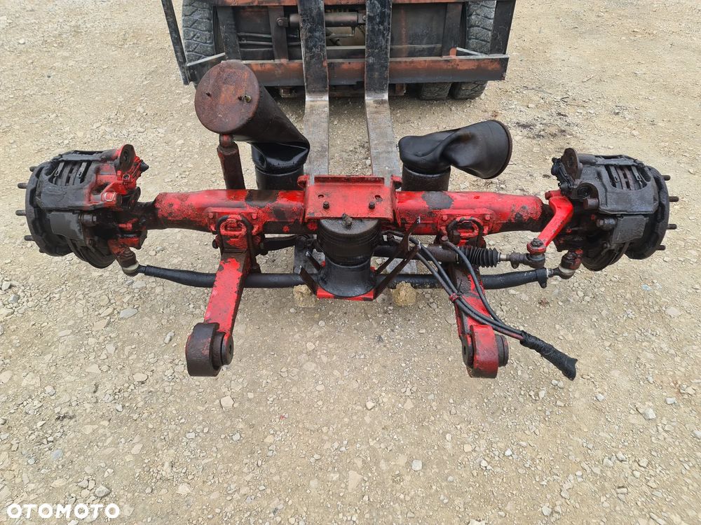 Oś skrętna wleczona kompletna z siłownikiem 6x2 SCANIA - 1