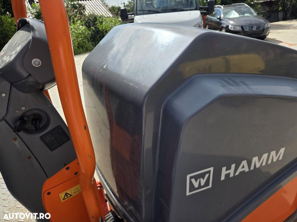 Hamm HAMM HD10, 2021, 477h, 2,5 tone, latime tambur 1m, motor KUBOTA 25CP, produs in Germania, lungime 2,5m, viteza 10km/h, intoarce in 2,5m, CA NOU, posibilitate leasing 4 ani -PROMOTIE 19.900 EUR+Tva - 14