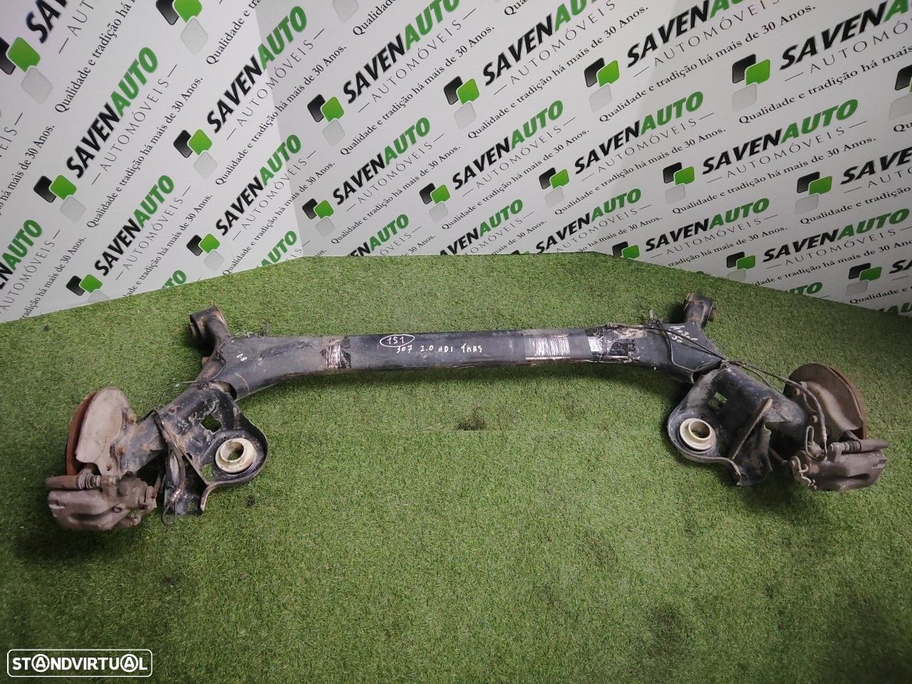Eixo Traseiro Discos Peugeot 307 (3A/C) - 1