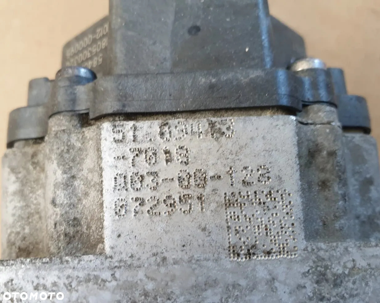 PRZEPUSTNICA POWIETRZA SPALIN KLAPA MAN TGX TGS EURO 6  51094137018 - 4
