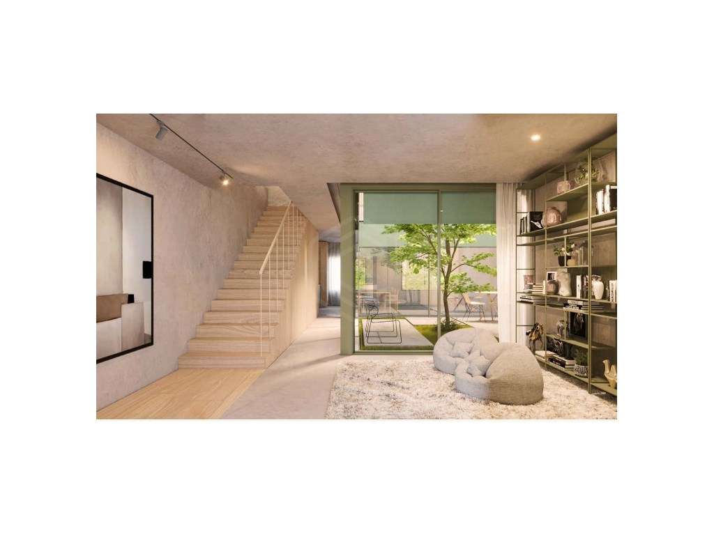 Moradia T2+1 com Terraço e Jardim, com 3 lugares de garagem - Grande imagem: 3/34