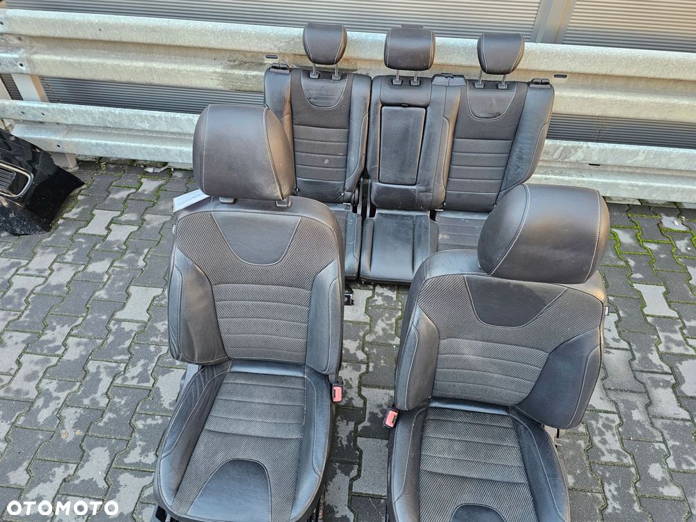 fotel fotele kanapa komplet tylna półskóry ford kuga mk2 - 1