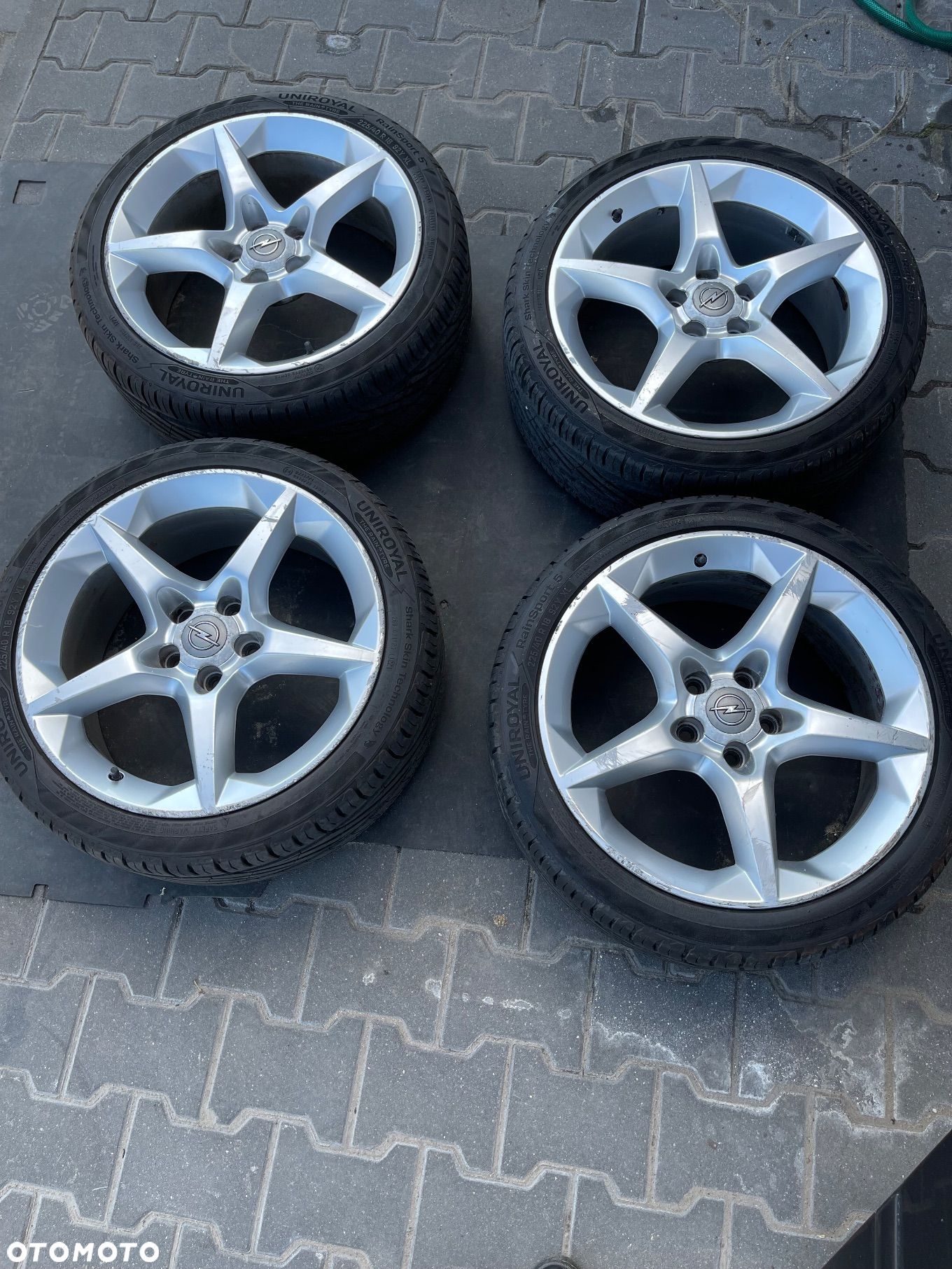 OPEL OPC ALUFELGI OPONY KOŁA 255/40R18 5x110 OPONY JAK NOWE 2021 rok - 1
