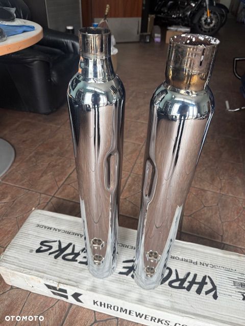 Tłumiki TAB PERFOMRANCE 4.5 Zombi Baffles Harley 17+ - 1