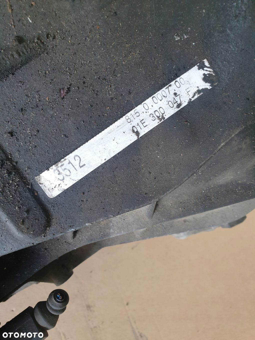 SKRZYNIA BIEGÓW VW AUDI 2,5TDI 01E300047F DQS - 5