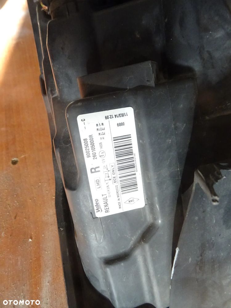 DACIA DOKKER LODGY LAMPA PRAWA TANIO  CZESCI ROZNE PYTAC - 3