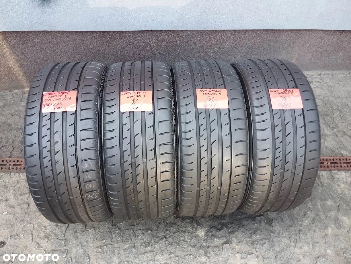 235 40 18 Continental ContiSportContact 3 4szt 95W - 1