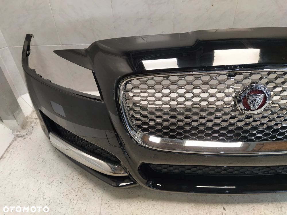 JAGUAR XF X260 ZDERZAK PRZÓD PRZEDNI KOMPLETNY 4XPDC SPRYSKIWACZE GRILL ATRAPA CHŁODNICY ZNACZEK ORYGINAŁ - 6