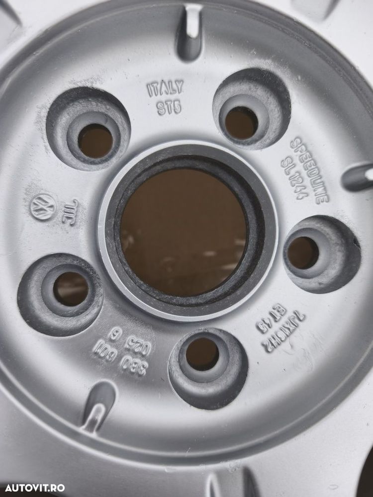 Set jante aliaj 5×112 R16 Volkswagen Audi Skoda Seat - 8