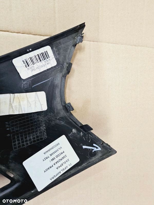 OPEL AMPERA ZAŚLEPKA ZDERZAKA PRAWY PRZÓD PRAWA PRZEDNIA ATRAPA - 4