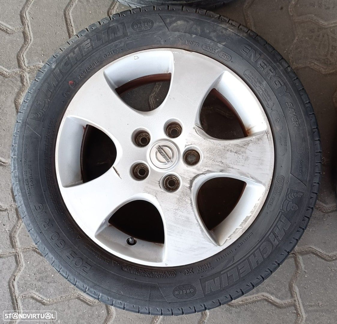 Jantes  Nissan Primera R16 furação 5x114.3 - 4