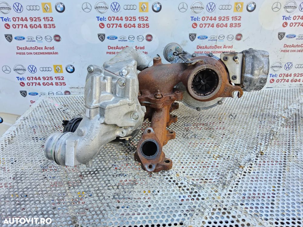 Turbine Renault Master 2.3 biturbo Opel Movano turbina 2.3 Nissan Navara d23 cod 8201393211euro 5 euro 6 - 6