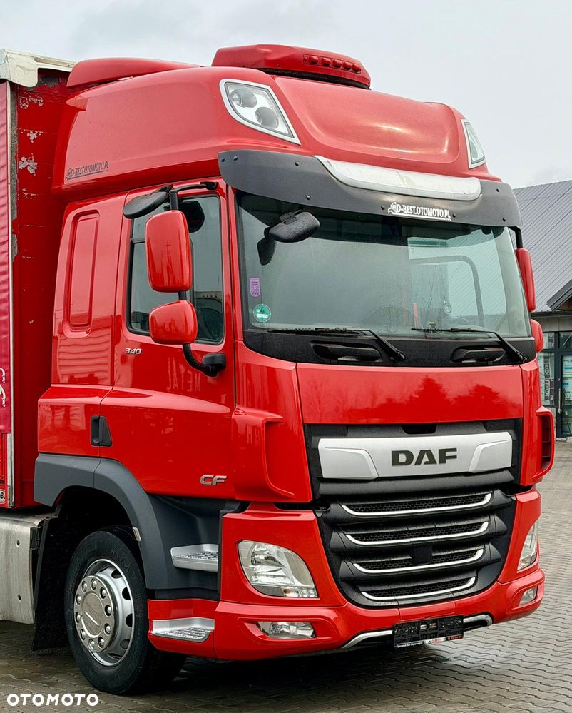 DAF CF 340 / BURTO - FIRANKA / 18 EUROPALET / KLIMA POSTOJOWA / WINDA / 10837 cm3 / 8 370 KG ŁADOWNOŚCI / SPROWADZONY / 2018 ROK - 6