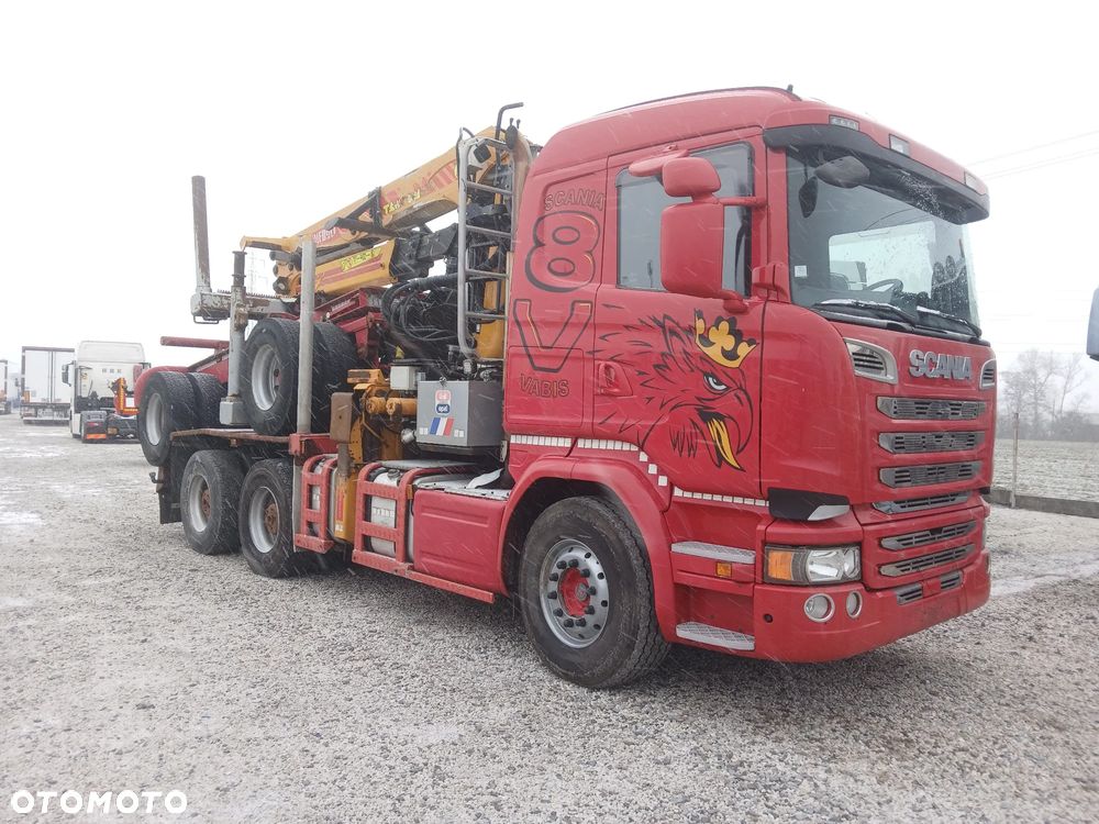 Scania R580, Przyczepa+Wózek, 6x4,Super stan, Sprowadzona - 1