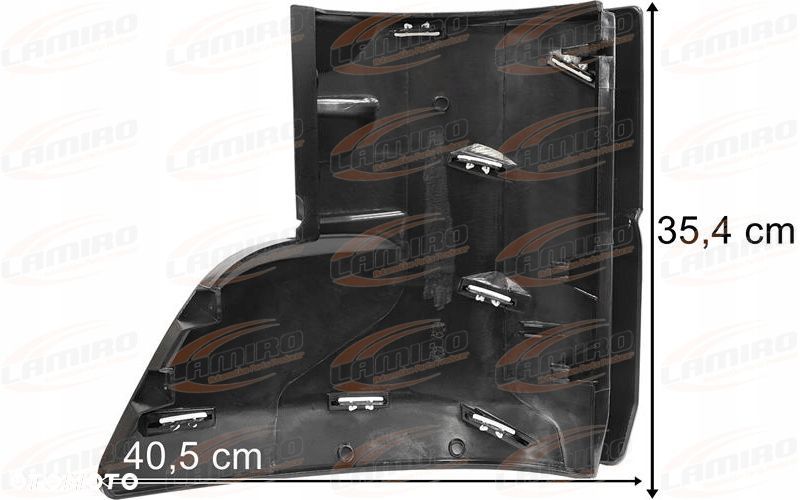 MERCEDES ACTROS MP1 OWIEWKA PRAWA NISKA KABINA - 2