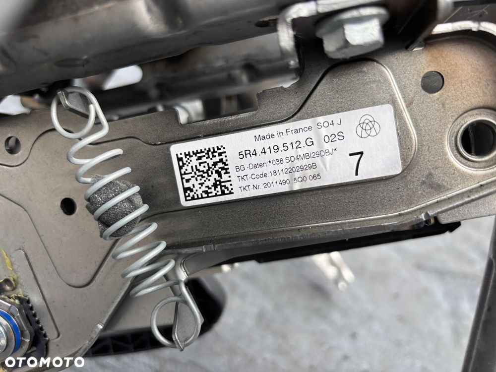 VW Caddy 2K7 IV V kolumna kierownicza 5R4419512G - 3