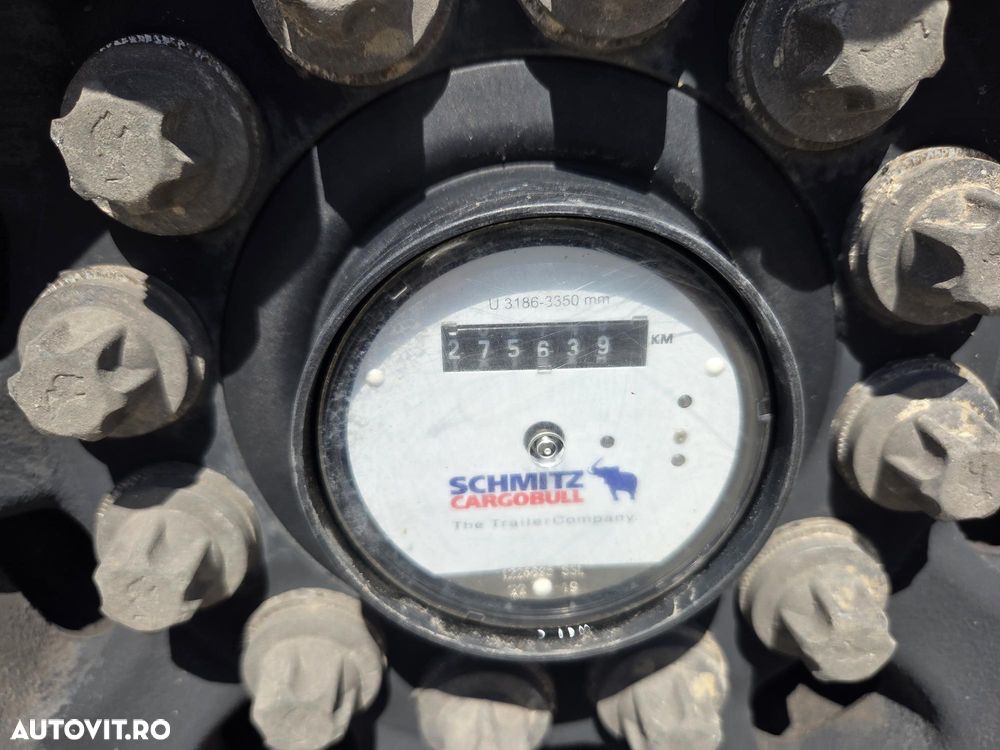 Schmitz Cargobull SCB 28mc, MASA PROPIE 6 TONE, 2020, 28mc, axa liftabila, jante ALUMINIU, protectii laterale si spate, scena vizitare, prelata, frane disc, CARTE IDENTITATE RAR, folosita doar in GERMANIA, PROMOTIE 21.900 EUR+Tva - 23