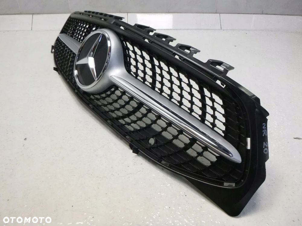 MERCEDES CLA 118 C118 W118 X118 LIFT GRILL ATRAPA CHŁODNICY 2XPDC CZARNY CHROM ORYGINAŁ - 17