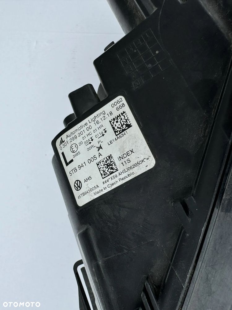 VW Touran III lampa przód przednia lewa - 5