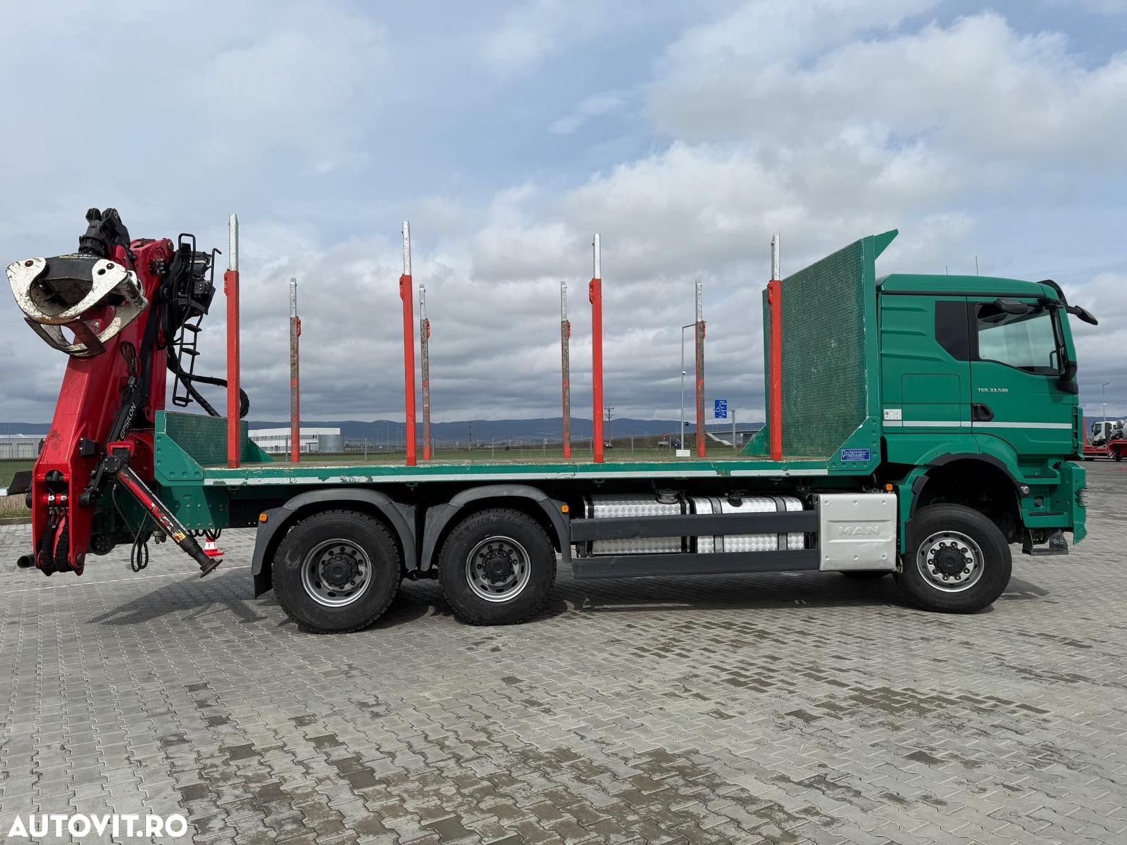 MAN TGS 33.510, Palfinger Q150, 99.000km, 2021, 6x6 - 7