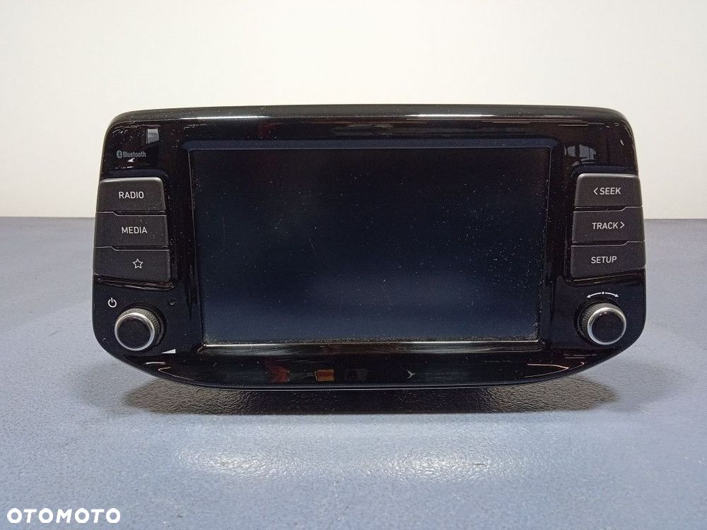 HYUNDAI I30 III RADIO FABRYCZNE EKRAN WYŚWIETLACZ 96160G4410 - 1