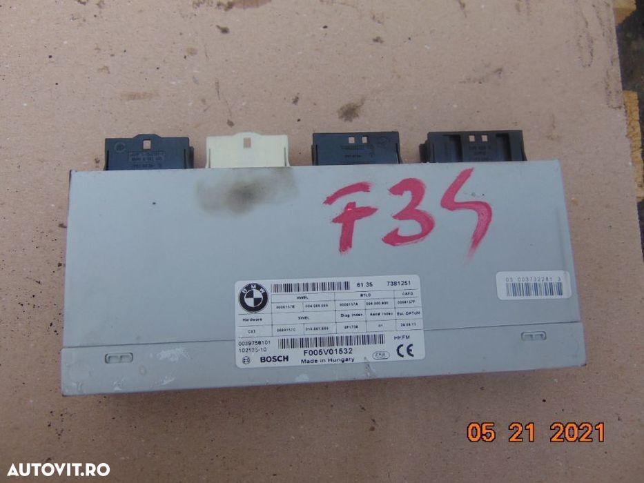 Modul haion BMW F34 GT seria 3 modul inchidere portbagaj dezmembrez bm - 1