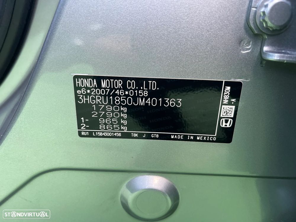 Honda HR-V 1.5 i-VTEC CVT Elegance - 28