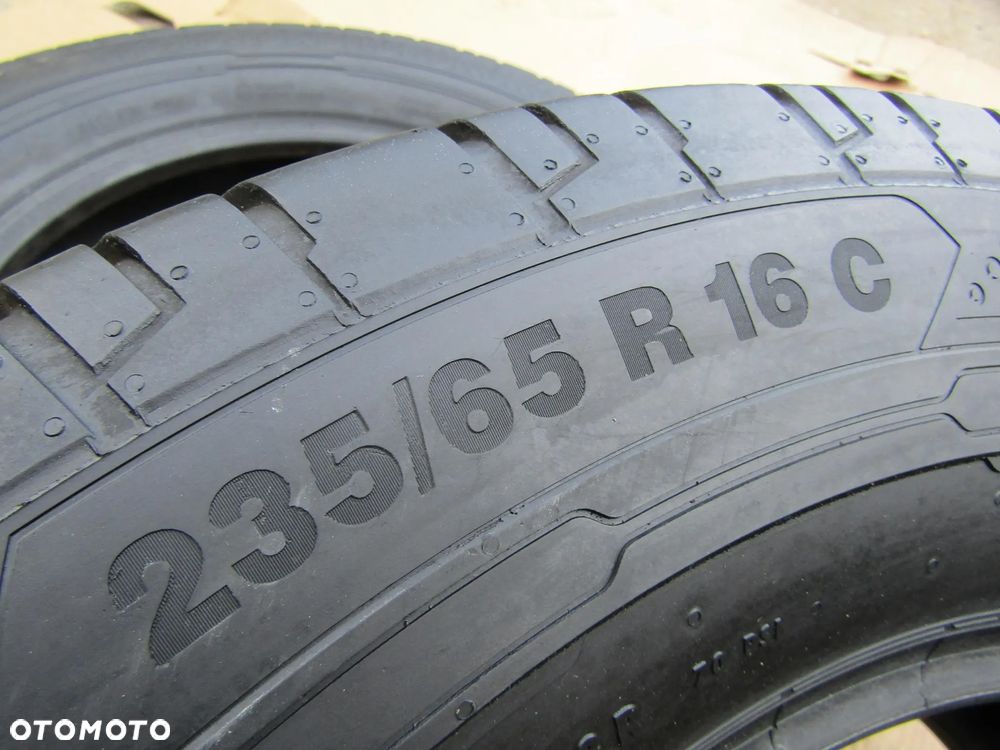 2x JAK NOWE Opony 235/65 16C 16 C Continental ContiVanContact 200 / 115/113R Letnie 7,5 mm 24r - 12