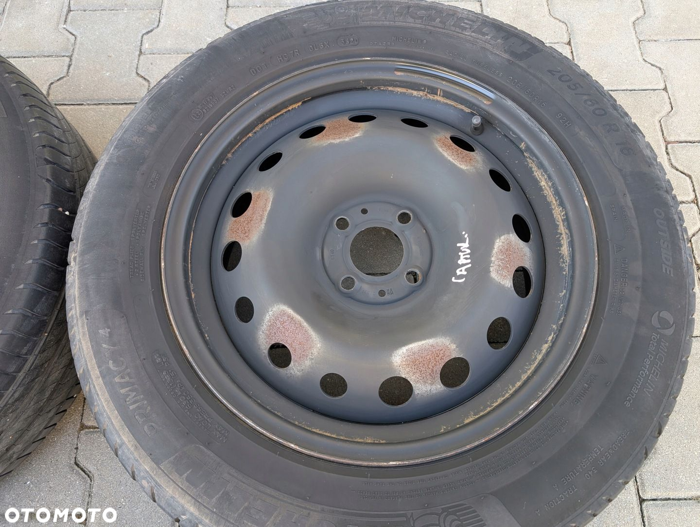 KOŁA OPONY LETNIE FELGI STALOWE 16 RENAULT CAPTUR I 13-16 4x100 6,5J ET40 - 5