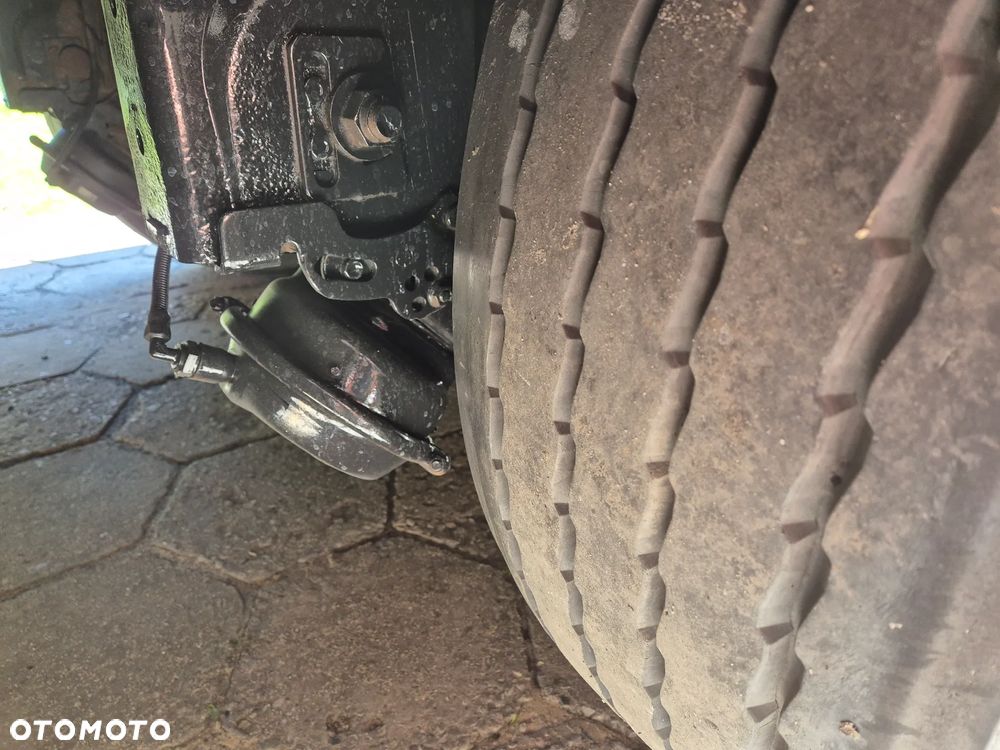 Krone BURTOWA BUDOWLANA VARIOS PÓŁMEGA 385/55 z Niemiec / ALUFELGI / stan bardzo dobry / PODNOSZONA OŚ I DACH / BPW firanka burto-firanka firana burtówka burto firanka - 25