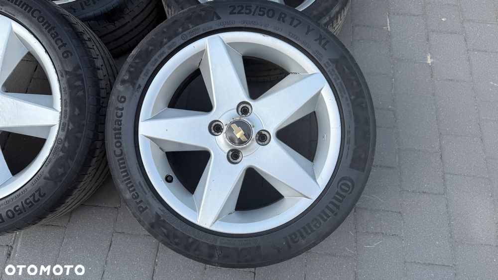 Koła 225/50 r17 4x114.3 ET49 7J opel chevrolet epica - 2