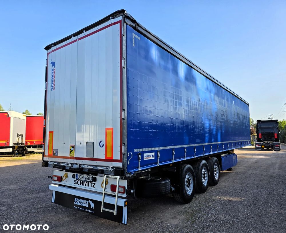 Schmitz Cargobull Standard* 2 osie pod.* Dach pod.* Paleciara* Opony 80%! - 6