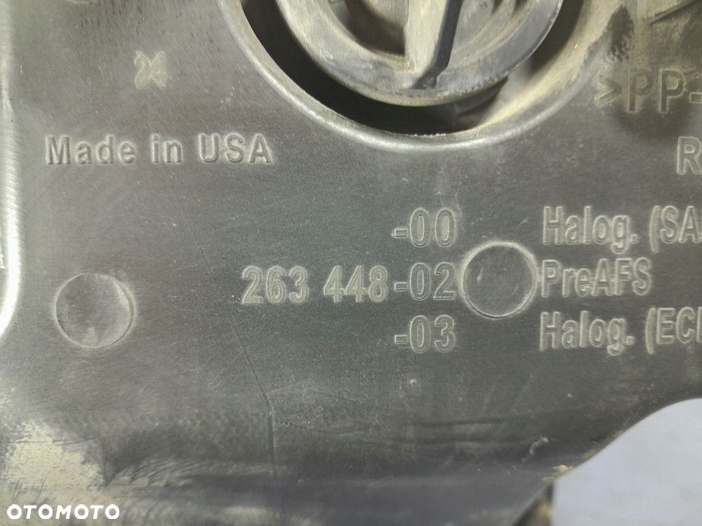 MERCEDES R W251 LAMPA REFLEKTOR PRAWY XENON 263448-02 - 8