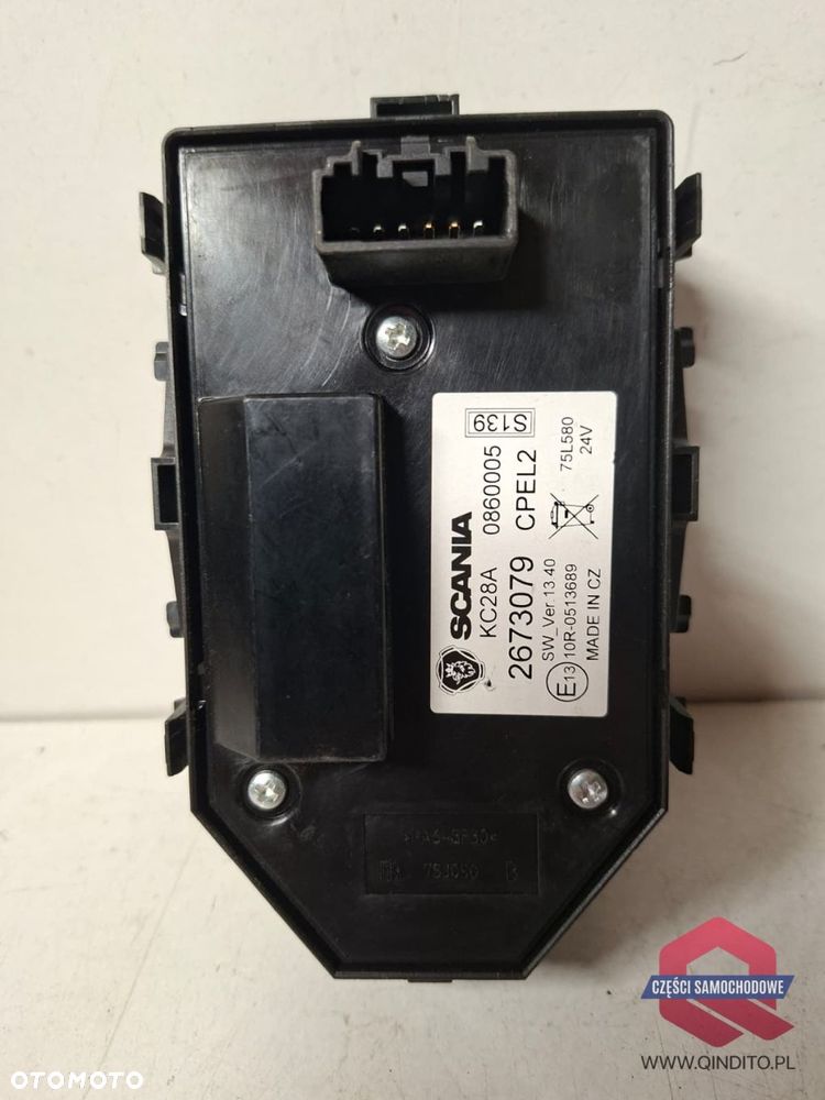 PANEL WŁĄCZNIK ŚWIATEŁ SCANIA R S NTG - 3